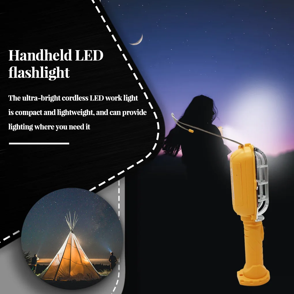 LED Work Light Flexible Flashlight Heavy Duty Emergency Lighting Lamp Spotlight Mechanic Indoor Outdoor Fishing Tents
LED Work Light Flexible Flashlight Heavy Duty Emergency Lighting Lamp Spotlight Mechanic Indoor Outdoor Fishing Tents