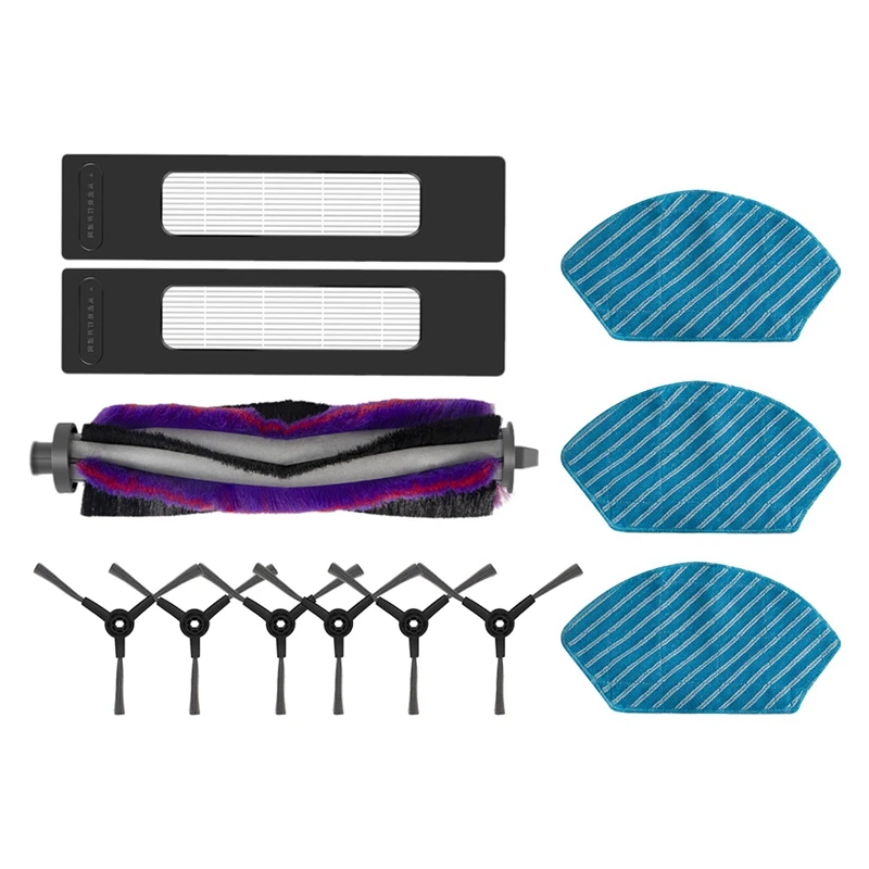 12 Pcs Replacement Parts For Midea M7 I10 M71CN Robotic Vacuum Cleaner Roller Brush Filter Mop Cloth Accessory Kit
12 Pcs Replacement Parts For Midea M7 I10 M71CN Robotic Vacuum Cleaner Roller Brush Filter Mop Cloth Accessory Kit