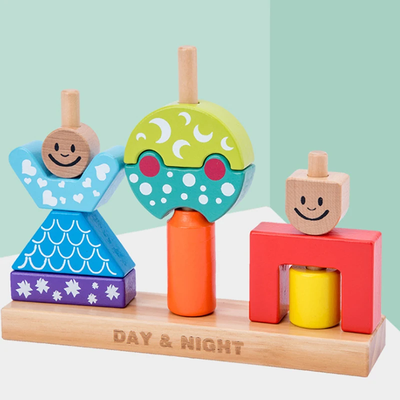 Educational Wooden Toy Sun & Moon Day & Night Pillar Blocks Early Learning Baby Kids Birthday Christmas Gift
Educational Wooden Toy Sun & Moon Day & Night Pillar Blocks Early Learning Baby Kids Birthday Christmas Gift
