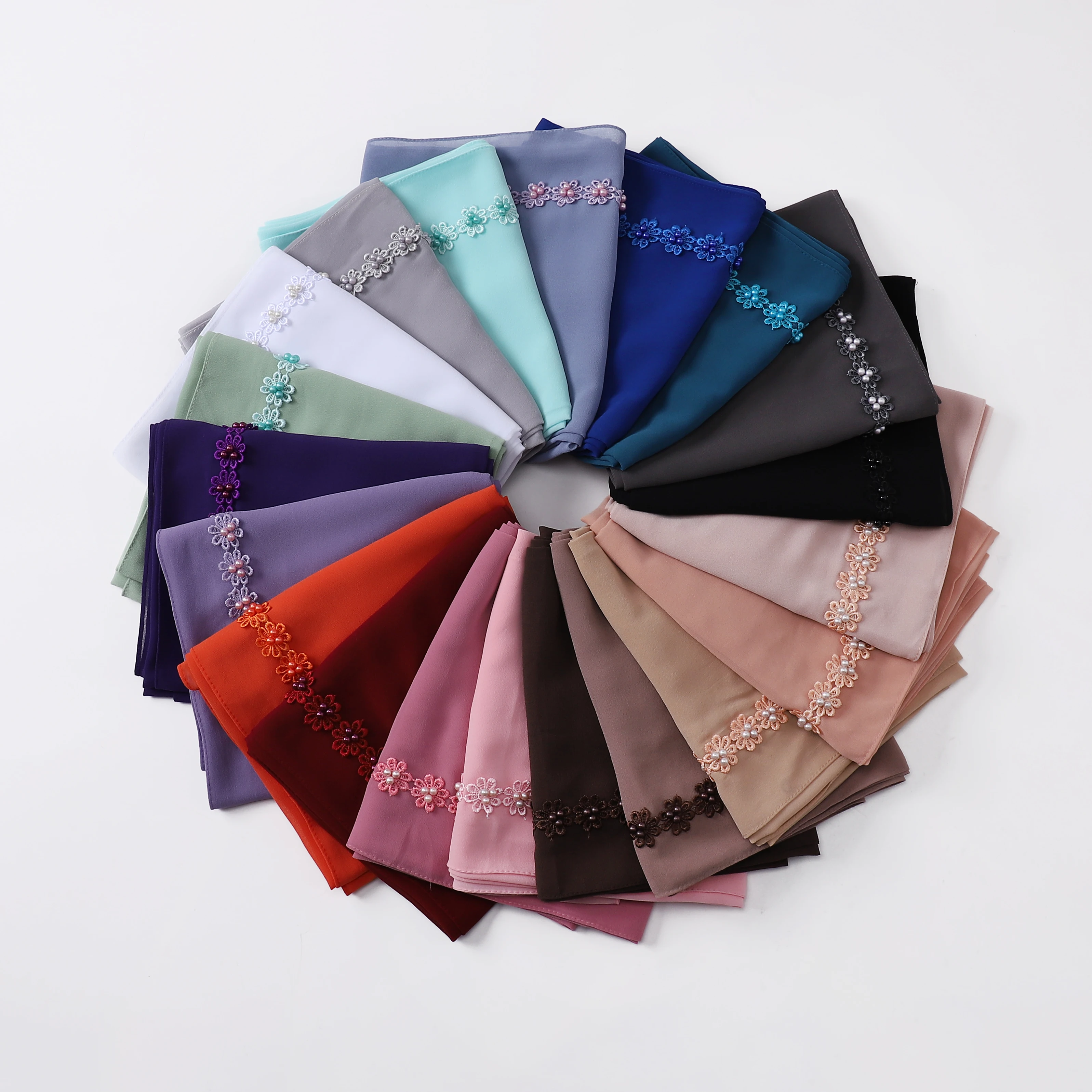 NEW HIJABS BUBBLE CHIFFON PEARL LACE DESIGNER WOMEN WRAP HEADBAND MUSLIM 20 COLOR
NEW HIJABS BUBBLE CHIFFON PEARL LACE DESIGNER WOMEN WRAP HEADBAND MUSLIM 20 COLOR