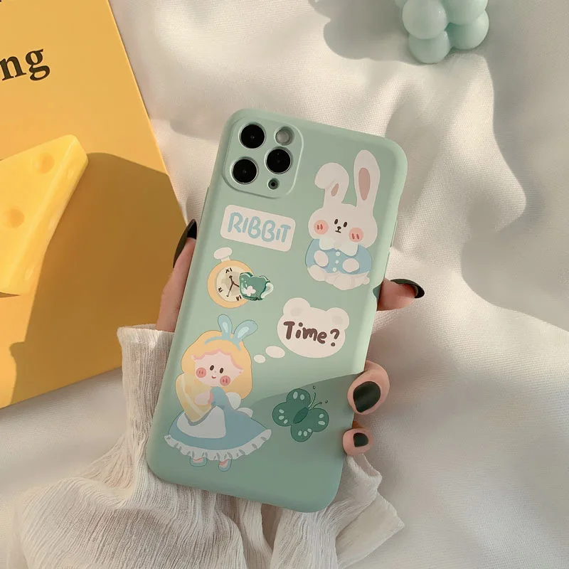 High Quality Silica Gel Rabbit Cartoon Case For iPhone 12 Pro 12 Mini 11 Pro Max SE 2020 7 8 7Plus 8Plus XR X XS MAX
High Quality Silica Gel Rabbit Cartoon Case For iPhone 12 Pro 12 Mini 11 Pro Max SE 2020 7 8 7Plus 8Plus XR X XS MAX