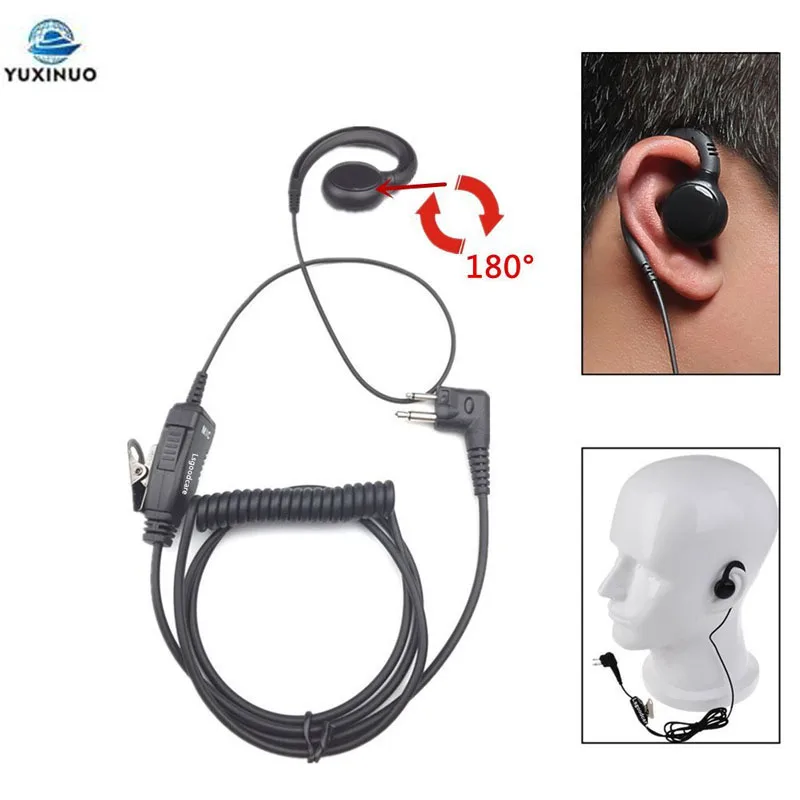 2Pin Headset Swivel Earpiece EarHook with Mic Microphone 2 Pin for Motorola Two Way Radio Walkie Talkie Earphone EP5702 RLN6423
2Pin Headset Swivel Earpiece EarHook with Mic Microphone 2 Pin for Motorola Two Way Radio Walkie Talkie Earphone EP5702 RLN6423