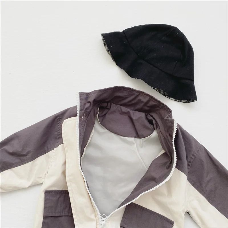 Spring And Summer New Boys And Girls Wear Children's Cardigan Zipper Fashion Patchwork Jacket Windbreaker Long Sleeve Coat
Spring And Summer New Boys And Girls Wear Children's Cardigan Zipper Fashion Patchwork Jacket Windbreaker Long Sleeve Coat