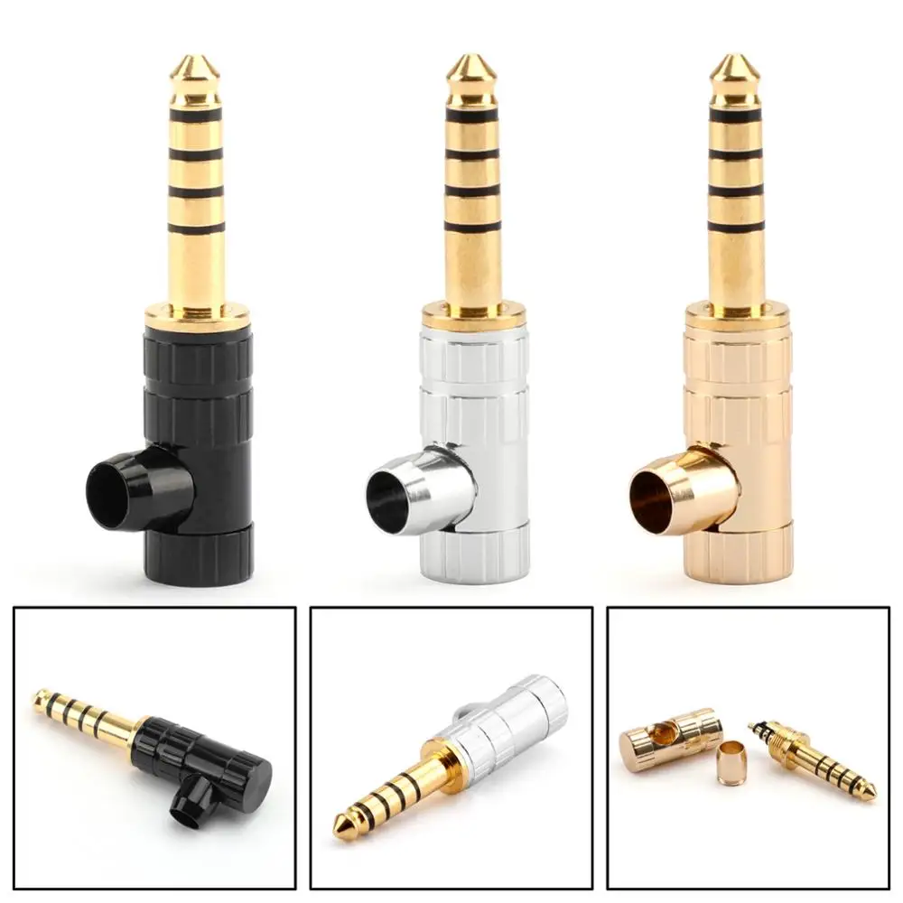 Areyourshop 5 Pole 4.4mm Right Angle Plug Audio Connector For SONY NW-WM1Z/A Headset
Areyourshop 5 Pole 4.4mm Right Angle Plug Audio Connector For SONY NW-WM1Z/A Headset