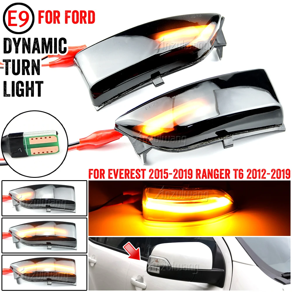 2pcs Dynamic Blinker Mirror Light For Ford Everest 2015-2019 Ranger T6 Raptor Wildtrak LED Turn Signal Side Indicator
2pcs Dynamic Blinker Mirror Light For Ford Everest 2015-2019 Ranger T6 Raptor Wildtrak LED Turn Signal Side Indicator