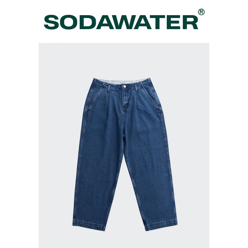 SODAWATER Men's Stretch Loose Fit Jeans Men's Blue Denim Pants Streetwear 2020 Autumn Vintage Hip Hop Jeans Men Baggy Pant 3239W
SODAWATER Men's Stretch Loose Fit Jeans Men's Blue Denim Pants Streetwear 2020 Autumn Vintage Hip Hop Jeans Men Baggy Pant 3239W