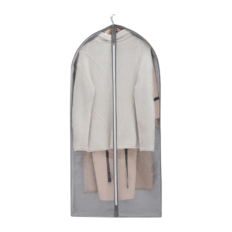 1pc Storage Bag Hanging Clothes Dust-proof Cover for Coats Shirts Sweaters Suit Organizer Wardrobe Covers Wardrobe Storage
1pc Storage Bag Hanging Clothes Dust-proof Cover for Coats Shirts Sweaters Suit Organizer Wardrobe Covers Wardrobe Storage