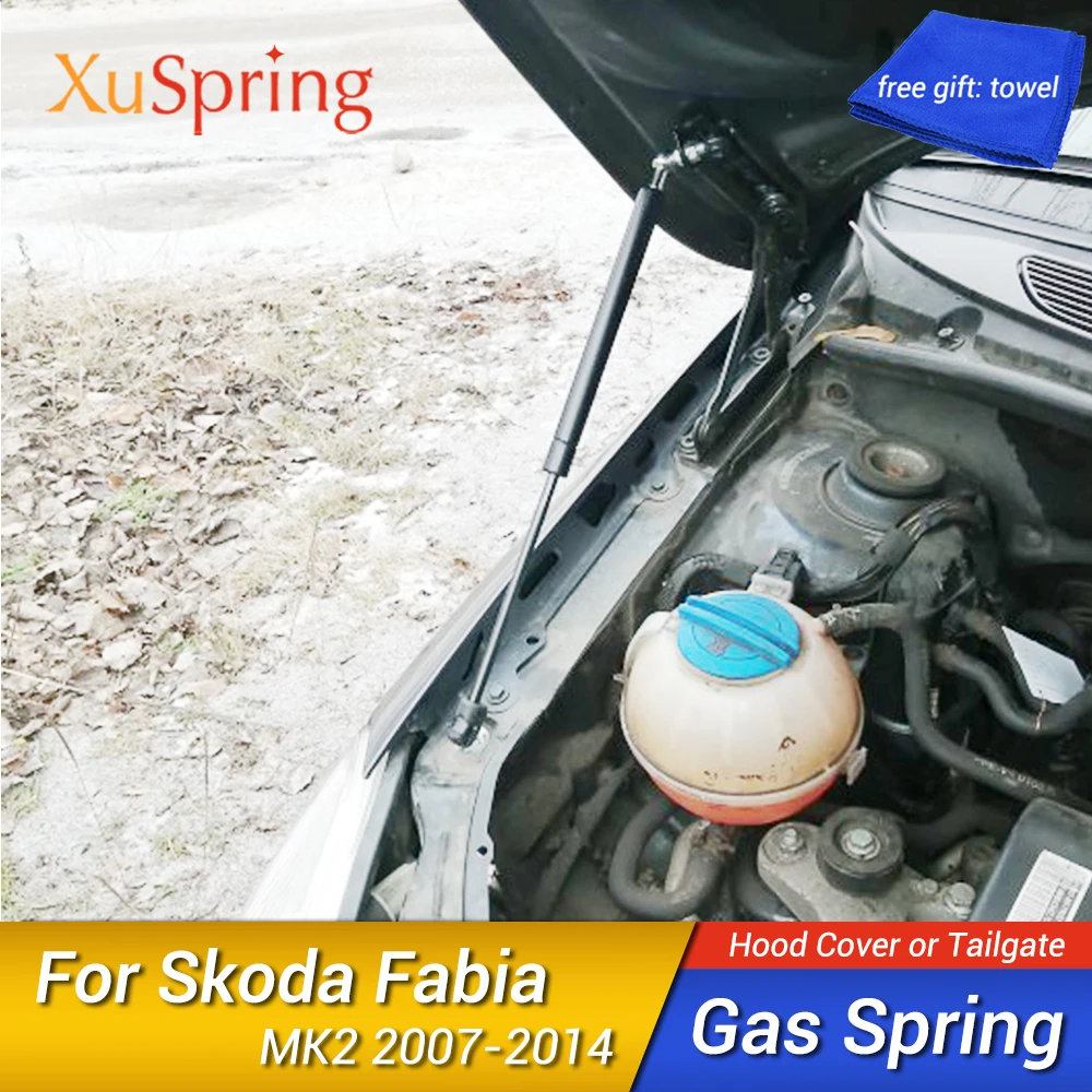 Для 2007 2008 2009 2010 2011 2012 2013 2014 Skoda Fabia MK2 капот автомобиля Опора капота Весна подъема
