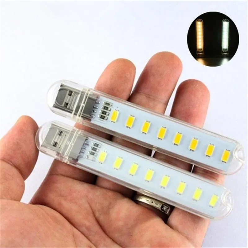 8 LED Mini Portable USB Lamp DC 5V Camping USB Lighting For PC Laptop Mobile Power Bank Gadget
8 LED Mini Portable USB Lamp DC 5V Camping USB Lighting For PC Laptop Mobile Power Bank Gadget