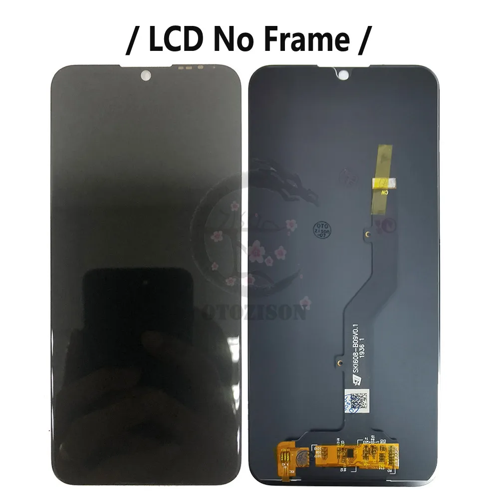 ЖК-дисплей 6 09 дюйма с рамкой для ZTE Blade A5 2020 сенсорный экран дигитайзер в сборе