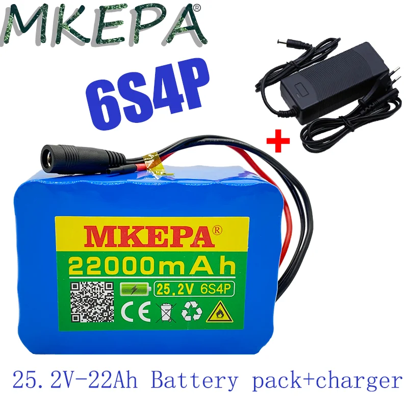 6s4p 24V 22Ah 18650 Battery Lithium Battery 25.2v 22000mAh Electric Bicycle Moped /Electric/Li ion Battery Pack with charger
6s4p 24V 22Ah 18650 Battery Lithium Battery 25.2v 22000mAh Electric Bicycle Moped /Electric/Li ion Battery Pack with charger