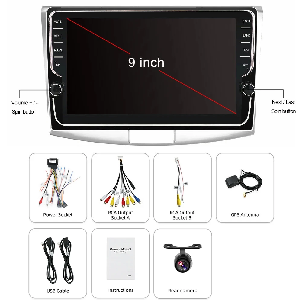Eunavi Android 10 2 Din Car Radio GPS For VW Volkswagen MAGOTAN 2012-2015 Passat B6 Stereo multimedia navigation head unit
Eunavi Android 10 2 Din Car Radio GPS For VW Volkswagen MAGOTAN 2012-2015 Passat B6 Stereo multimedia navigation head unit