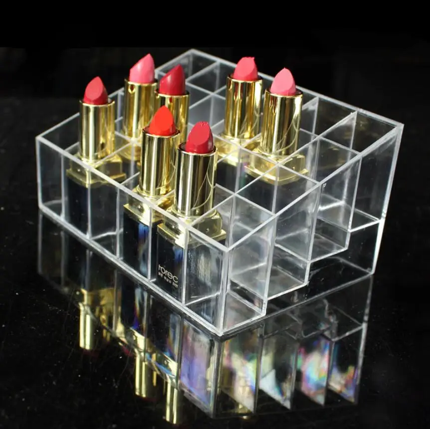 24 Grid Acrylic Make Up Storage Holder Makeup Organizer Storage Box Cosmetic Box Lipstick Jewelry Box Case Holder Display Stand
24 Grid Acrylic Make Up Storage Holder Makeup Organizer Storage Box Cosmetic Box Lipstick Jewelry Box Case Holder Display Stand