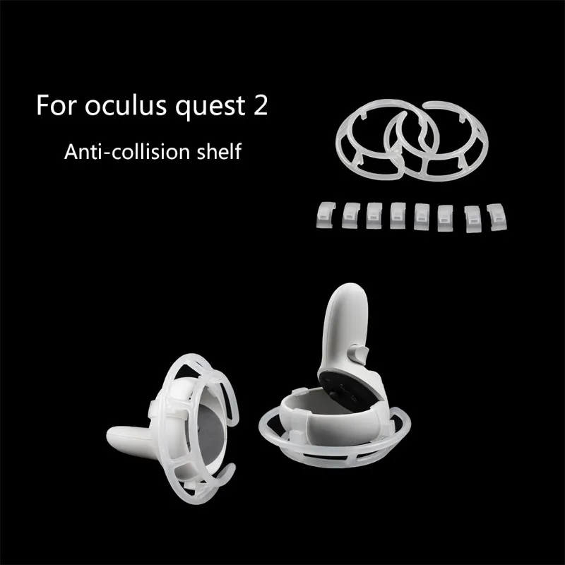 1pair Scratchproof Shock Resistant Anti-crash Transparent Controller Frame VR Cage Protective Cover For Oculus- Quest 2
1pair Scratchproof Shock Resistant Anti-crash Transparent Controller Frame VR Cage Protective Cover For Oculus- Quest 2
