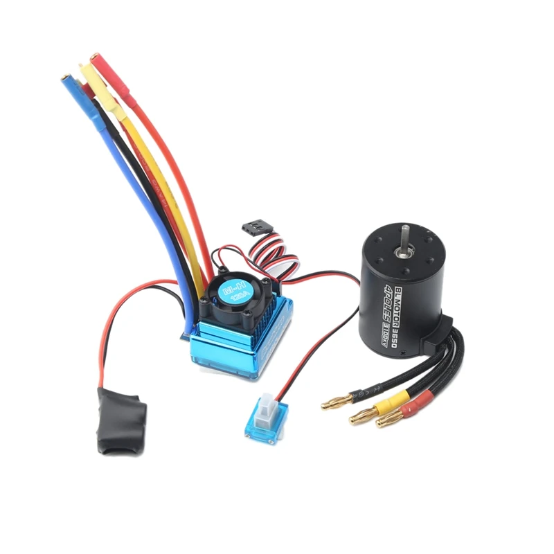 3650 3100Kv бесщеточный двигатель с 120A Brushless Esc Combo для 1:10 Rc Car Rc Boat Part
3650 3100Kv бесщеточный двигатель с 120A Brushless Esc Combo для 1:10 Rc Car Rc Boat Part