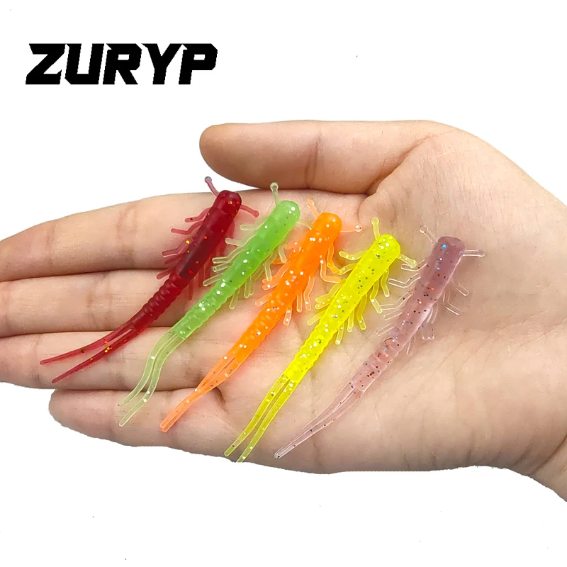 10PCS Polypedal Bait Fishing 7.2cm 1.3g Simulation Insect bait Shrimp Worm Silicone Soft Lure Artificial Swimbait soft Tackle
10PCS Polypedal Bait Fishing 7.2cm 1.3g Simulation Insect bait Shrimp Worm Silicone Soft Lure Artificial Swimbait soft Tackle