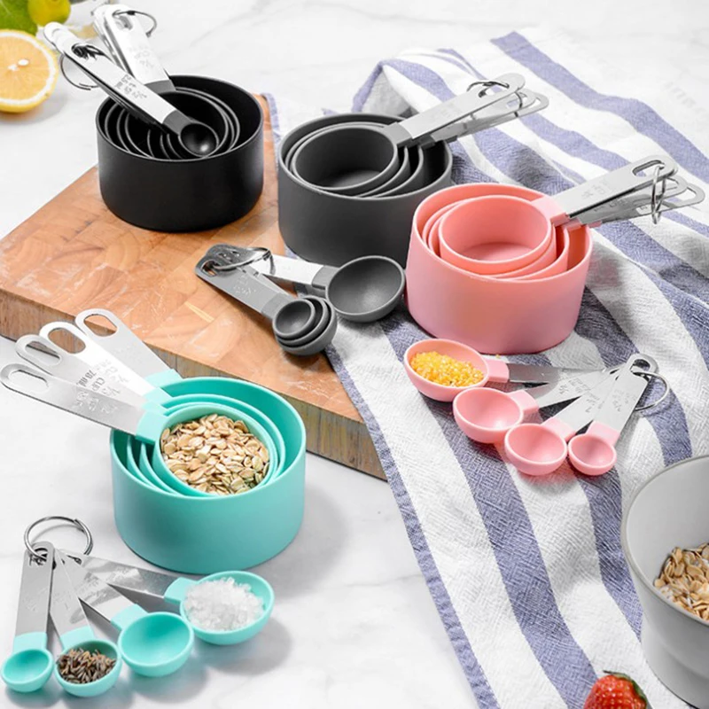 Kitchen Measuring Spoon Cup Set Stainless Steel Handle Measuring Cup Spoon With Scale Baking Measuring Tools Kitchen Gadgets
Kitchen Measuring Spoon Cup Set Stainless Steel Handle Measuring Cup Spoon With Scale Baking Measuring Tools Kitchen Gadgets