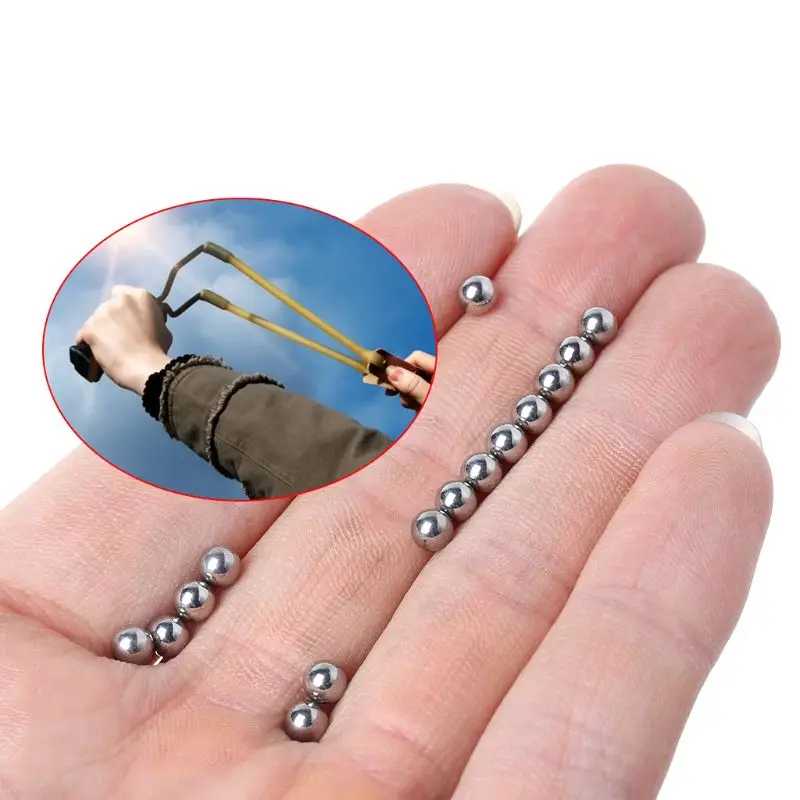 New 1 Bag/100pcs Slingshot Steel Bead 4mm Beads Professional Tactical Catapult Outdoor Hunting Shooting Powerful Accessories
New 1 Bag/100pcs Slingshot Steel Bead 4mm Beads Professional Tactical Catapult Outdoor Hunting Shooting Powerful Accessories