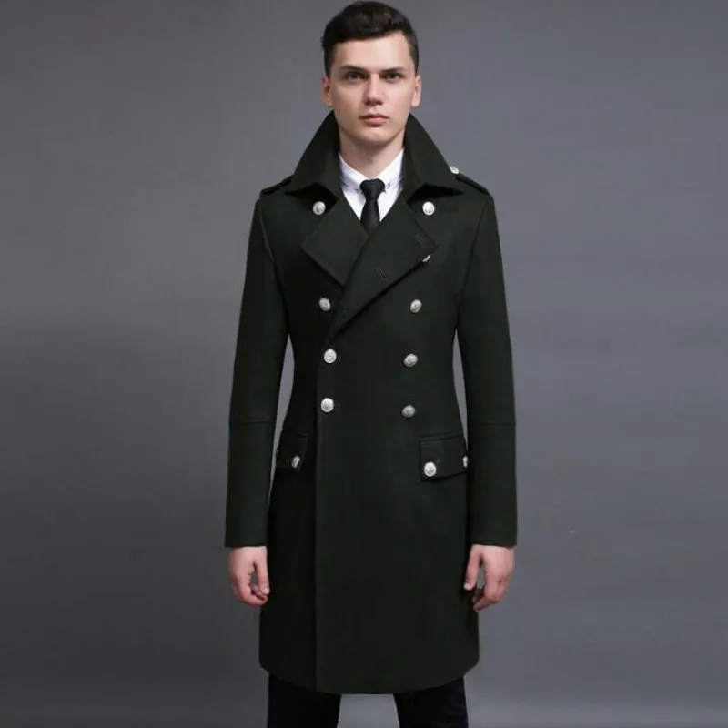 New Winter plus size jackets Mens Black Double-breasted Wool Coat Men Lapel Wool Blend Coats Oversize Long Windbreaker Outwear
New Winter plus size jackets Mens Black Double-breasted Wool Coat Men Lapel Wool Blend Coats Oversize Long Windbreaker Outwear