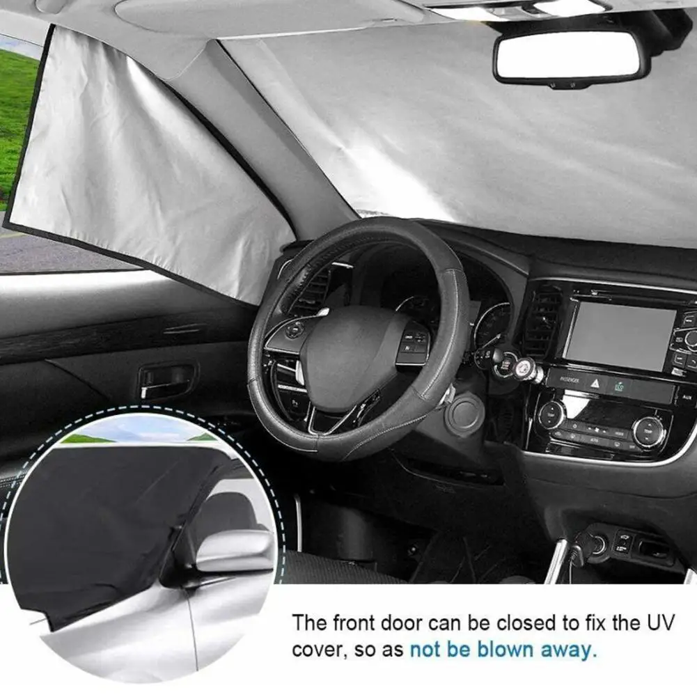210*120Cm Car Front Windshield Magnet Anti-Frost Snow Anti-Freeze Cover General Car Accessories
210*120Cm Car Front Windshield Magnet Anti-Frost Snow Anti-Freeze Cover General Car Accessories
