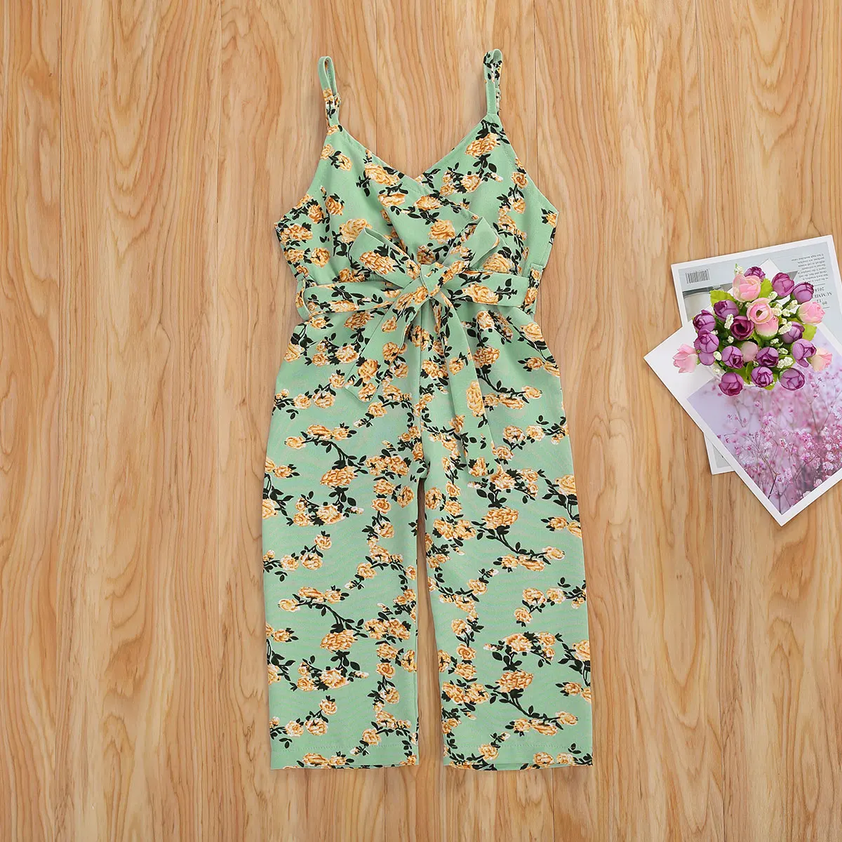 2020 1-6Y Toddler Kids Baby Girls Clothes Romper Floral Print Sleeveless Bow Jumpsuit Playsuit One Piece Holiday Outfit
2020 1-6Y Toddler Kids Baby Girls Clothes Romper Floral Print Sleeveless Bow Jumpsuit Playsuit One Piece Holiday Outfit