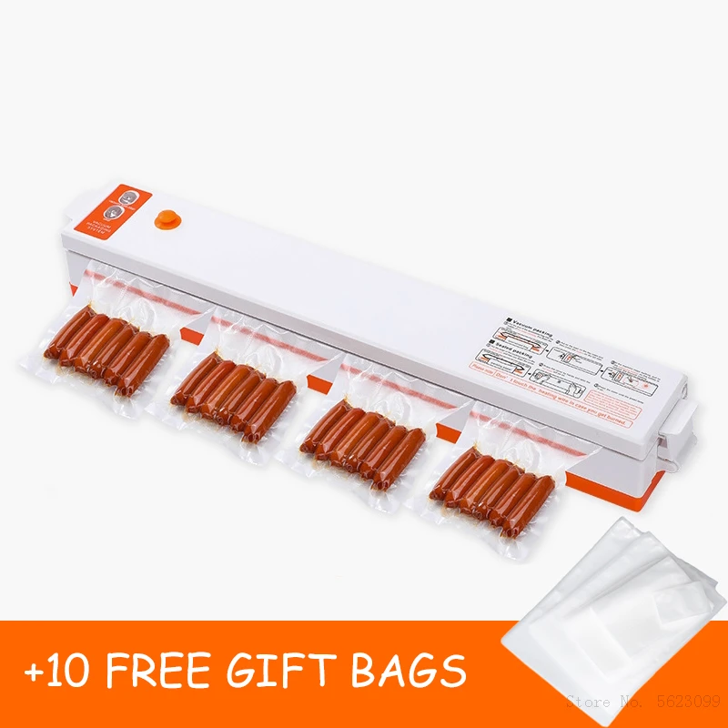 Portable Food Vacuum Sealer Packaging Machine Household Film Sealer Vacuum Packer Electric Food Vaccum Sealer
Portable Food Vacuum Sealer Packaging Machine Household Film Sealer Vacuum Packer Electric Food Vaccum Sealer