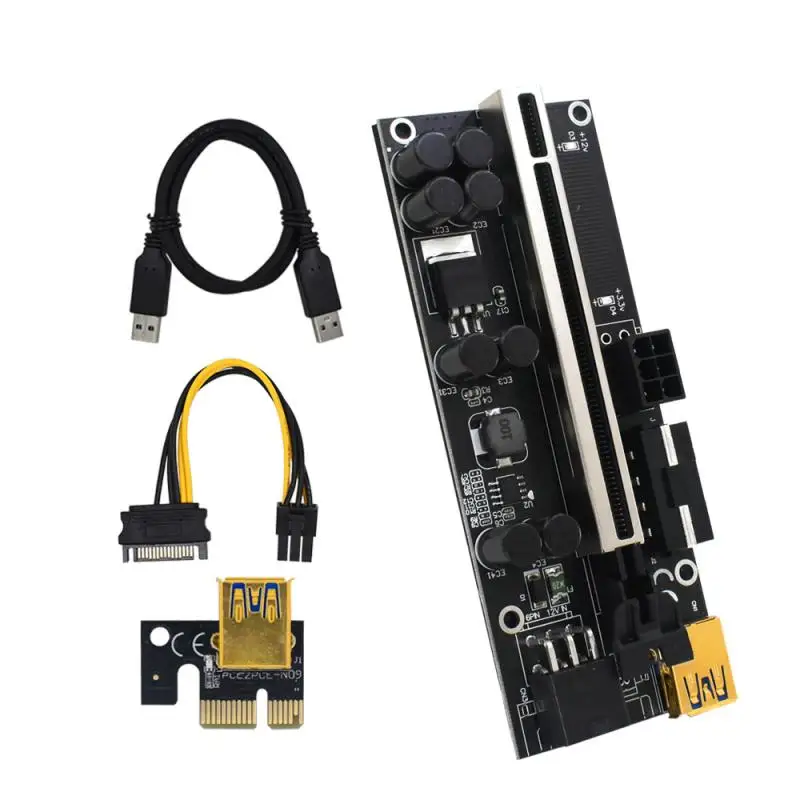 1pcs 3 In 1 PCI PCIE Riser 009s Plus PCI Express Extension Card PCI Express X16 VER009s PLUS Riser Card For Mining
1pcs 3 In 1 PCI PCIE Riser 009s Plus PCI Express Extension Card PCI Express X16 VER009s PLUS Riser Card For Mining