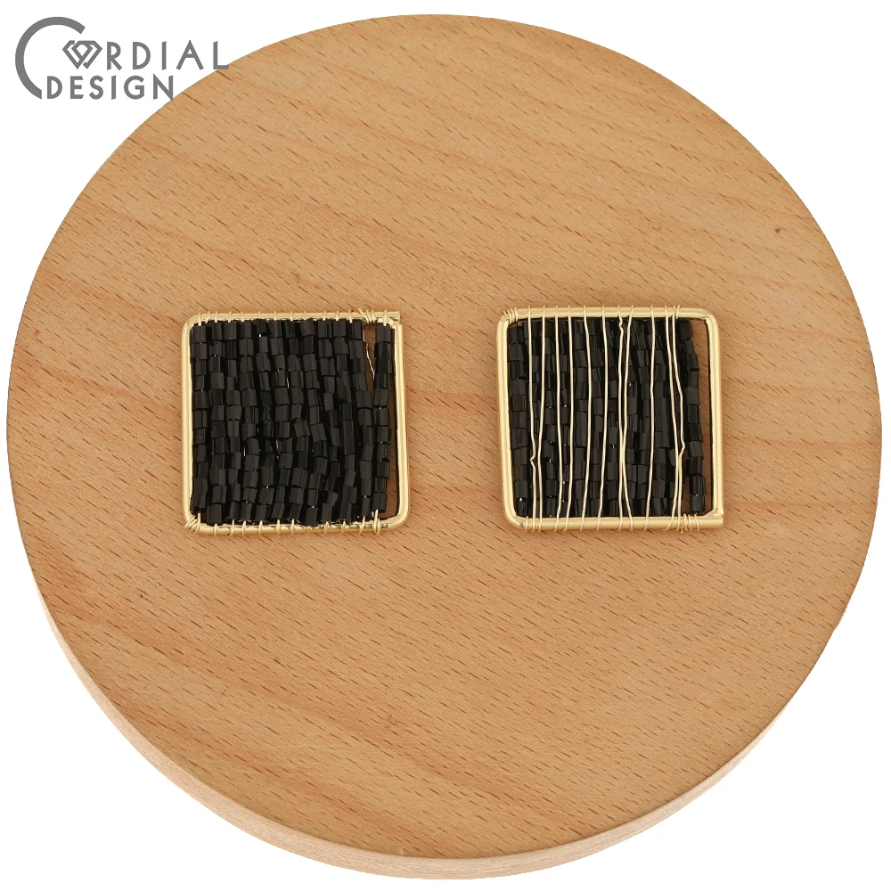 Cordial Design 30Pcs 26*26MM Earrings Accessories/Hand Made/DIY Making/Seed Beads Pendant Base/Jewelry Findings & Components
Cordial Design 30Pcs 26*26MM Earrings Accessories/Hand Made/DIY Making/Seed Beads Pendant Base/Jewelry Findings & Components