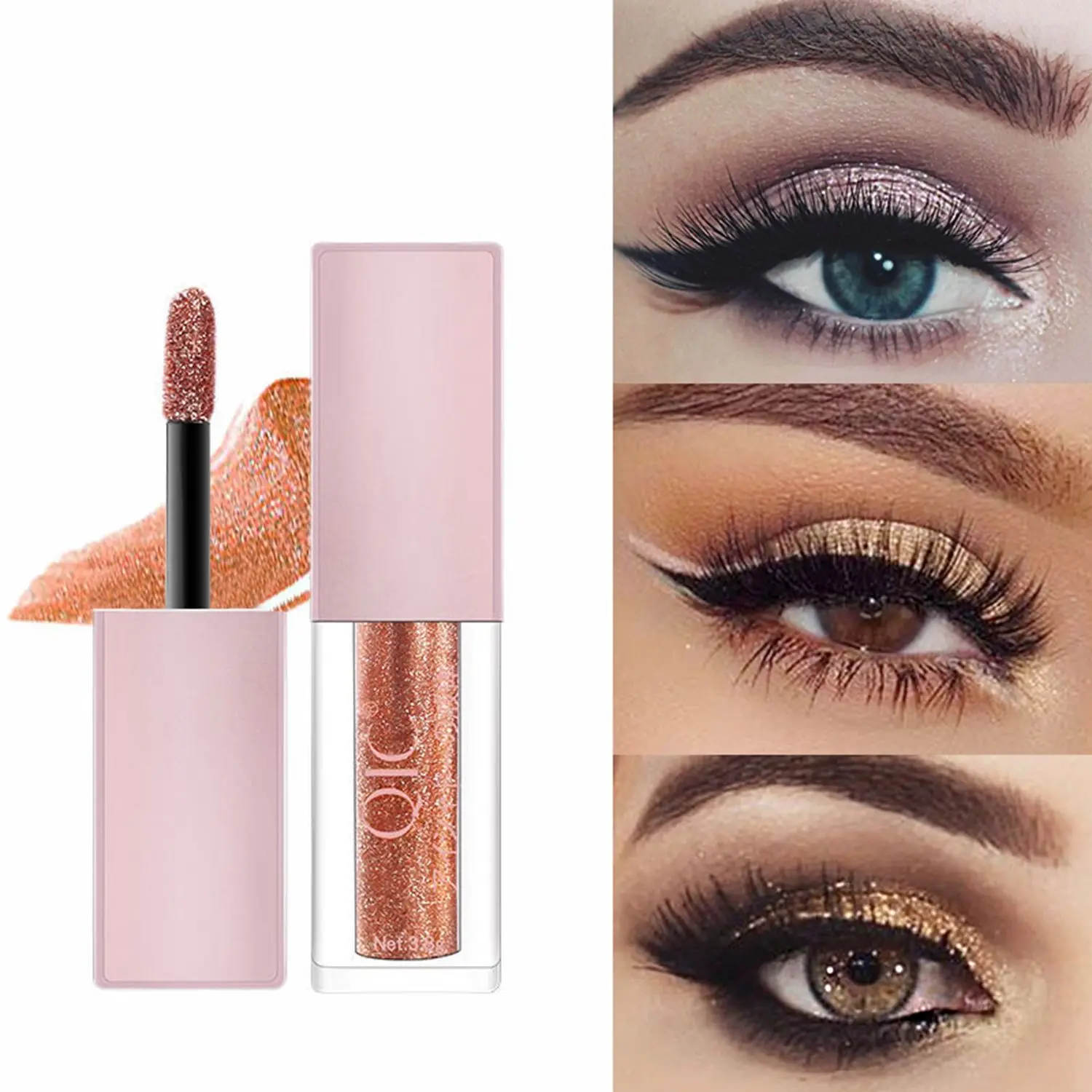 Gorgeous Longlasting Waterproof Metallic Cosmetics Eye Makeup Glitter Liquid Eyeshadow Stick Pigment
Gorgeous Longlasting Waterproof Metallic Cosmetics Eye Makeup Glitter Liquid Eyeshadow Stick Pigment