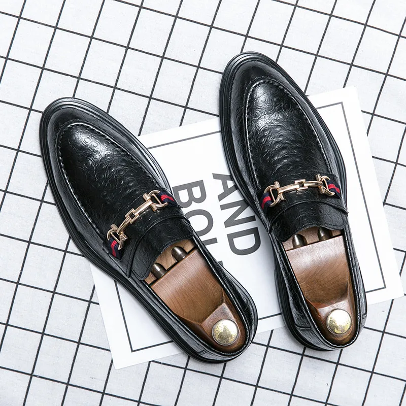 Shoes Men Formal Men's Shoes Non-slip Brand Oxford Men Fashion Gentleman New 2021 Wear-resistant Designer Flat High Quality
Shoes Men Formal Men's Shoes Non-slip Brand Oxford Men Fashion Gentleman New 2021 Wear-resistant Designer Flat High Quality