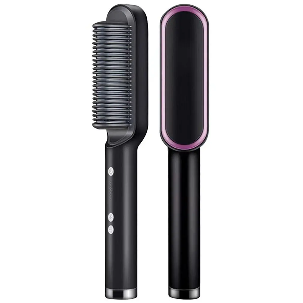 Multifunctional Professional Hair Straightener Tourmaline Ceramic Hair Curler Brush Hair Comb Straighteners Curling Hair Iron
Multifunctional Professional Hair Straightener Tourmaline Ceramic Hair Curler Brush Hair Comb Straighteners Curling Hair Iron