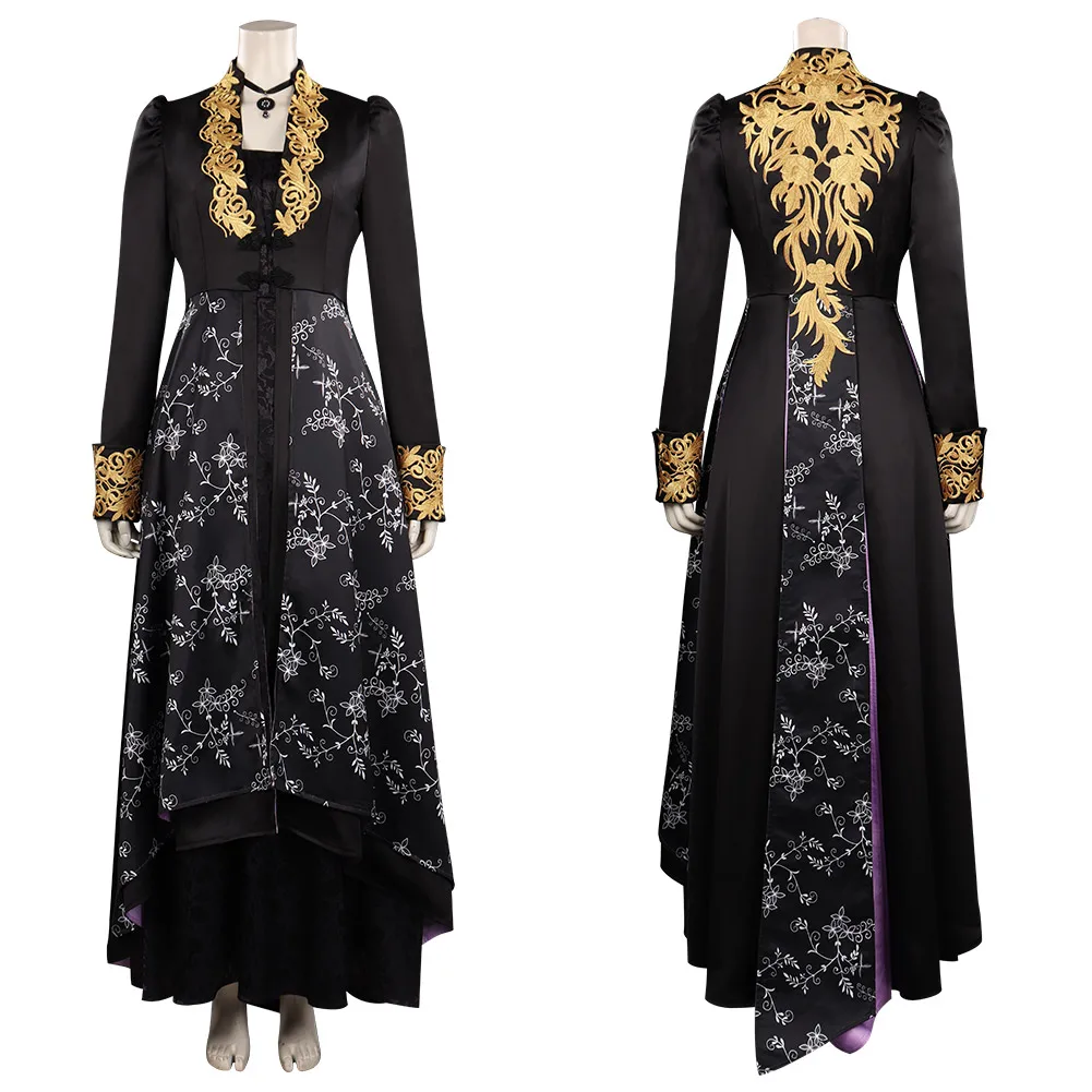 Костюм для косплея Yennefer, топ, юбка, ожерелье, готическое средневековое платье, наряды, костюм для Хэллоуина и карнавала
Костюм для косплея Yennefer, топ, юбка, ожерелье, готическое средневековое платье, наряды, костюм для Хэллоуина и карнавала