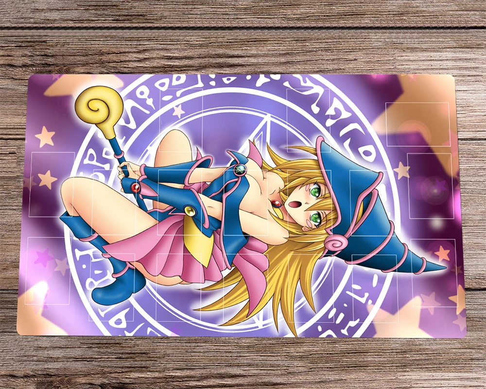 Yu-Gi-Oh! Anime TCG CCG Playmat Dark Magician Girl Board Card Game Mat Zones & Bag Anti-slip Rubber Desk Pad Mousepad 60x35cm
Yu-Gi-Oh! Anime TCG CCG Playmat Dark Magician Girl Board Card Game Mat Zones & Bag Anti-slip Rubber Desk Pad Mousepad 60x35cm