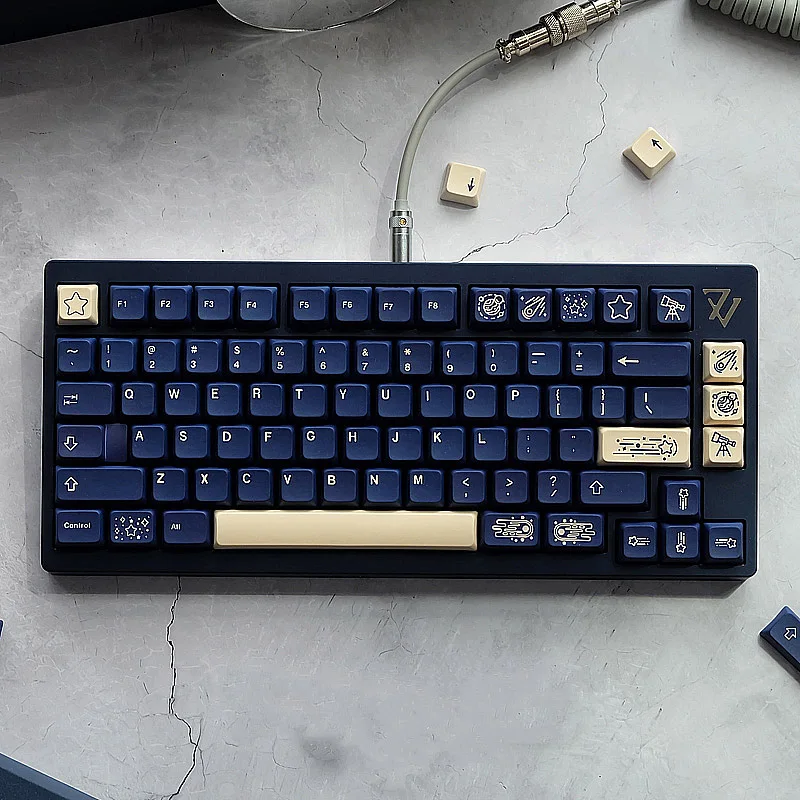Star Keycap For Mechanical Keyboard 137 Key Fits 104/ 68/ 87/ 980 Keyboard Five Sided Sublimation XDA Height Keycap Dark Blue
Star Keycap For Mechanical Keyboard 137 Key Fits 104/ 68/ 87/ 980 Keyboard Five Sided Sublimation XDA Height Keycap Dark Blue
