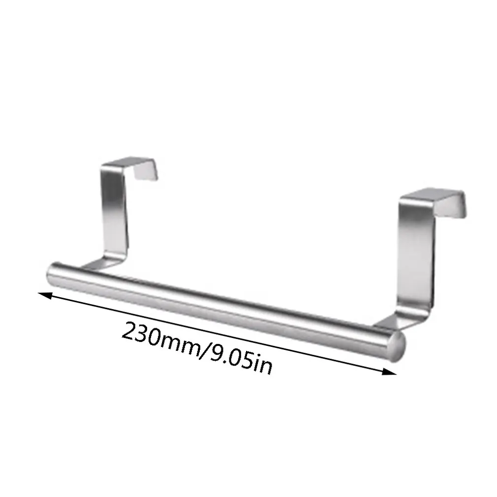 Stainless Steel Single Towel Rack Kitchen Non-Perforated Towel Hanging Rod Cabinet Door Back Rag Hanger
Stainless Steel Single Towel Rack Kitchen Non-Perforated Towel Hanging Rod Cabinet Door Back Rag Hanger