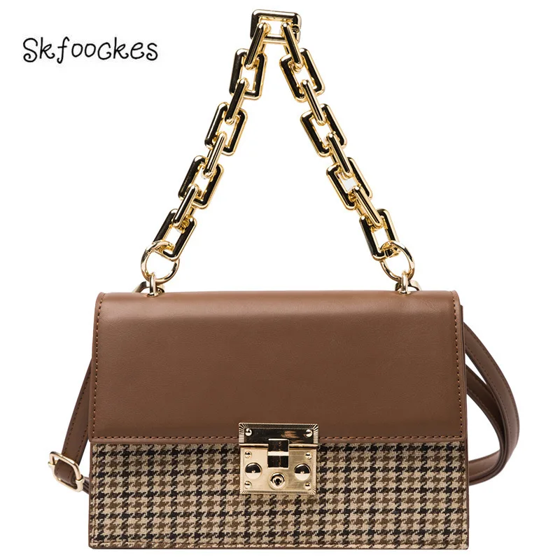 SKFOOCKES Textured Women's Chain Shoulder Bag Women's Bag Autumn 2021 New Handbag Underarm Bag Small Square Bag Messenger Bag
SKFOOCKES Textured Women's Chain Shoulder Bag Women's Bag Autumn 2021 New Handbag Underarm Bag Small Square Bag Messenger Bag
