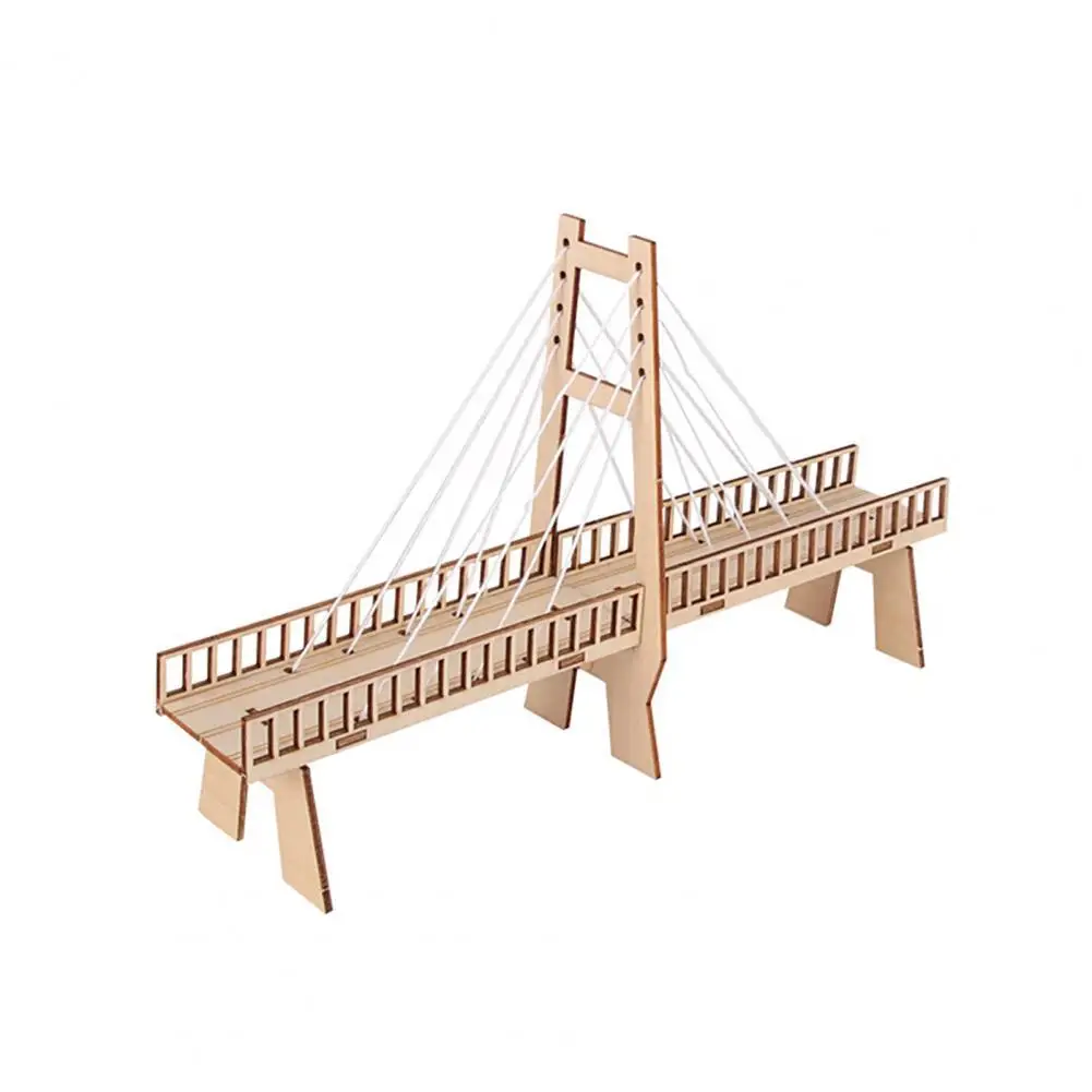 Assembling Puzzle Bridge Model Skills Training Handcraft Children 3D Wooden Puzzle for Gifts educational material
Assembling Puzzle Bridge Model Skills Training Handcraft Children 3D Wooden Puzzle for Gifts educational material