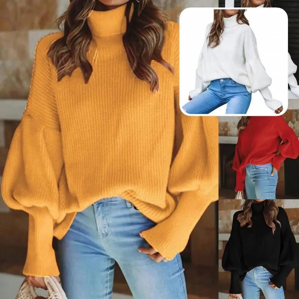 3 Sizes Trendy Sweat-absorbent Thermal Female Sweater Acrylic Fiber Pullover Top Long Batwing Sleeve for Home
3 Sizes Trendy Sweat-absorbent Thermal Female Sweater Acrylic Fiber Pullover Top Long Batwing Sleeve for Home