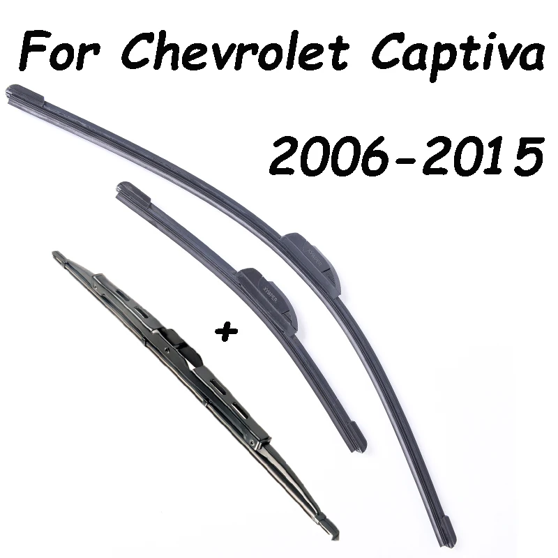 Front & Rear Wiper Blades For Chevrolet Captiva From 2006 2007 2008 2009 2010 2011 To 2015 Car Windshield Wipers Car Styling
Front & Rear Wiper Blades For Chevrolet Captiva From 2006 2007 2008 2009 2010 2011 To 2015 Car Windshield Wipers Car Styling