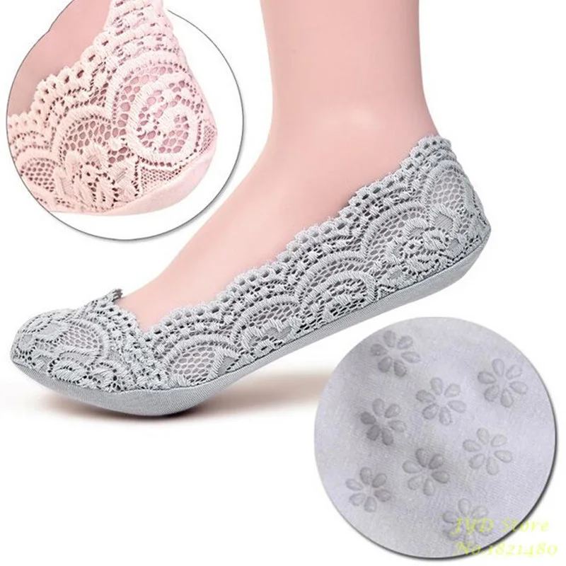 CUHAKCI Summer Lady Cotton Lace Short Ankle Female Boat Sock Antiskid Invisible Liner Low Cut Women Socks
CUHAKCI Summer Lady Cotton Lace Short Ankle Female Boat Sock Antiskid Invisible Liner Low Cut Women Socks