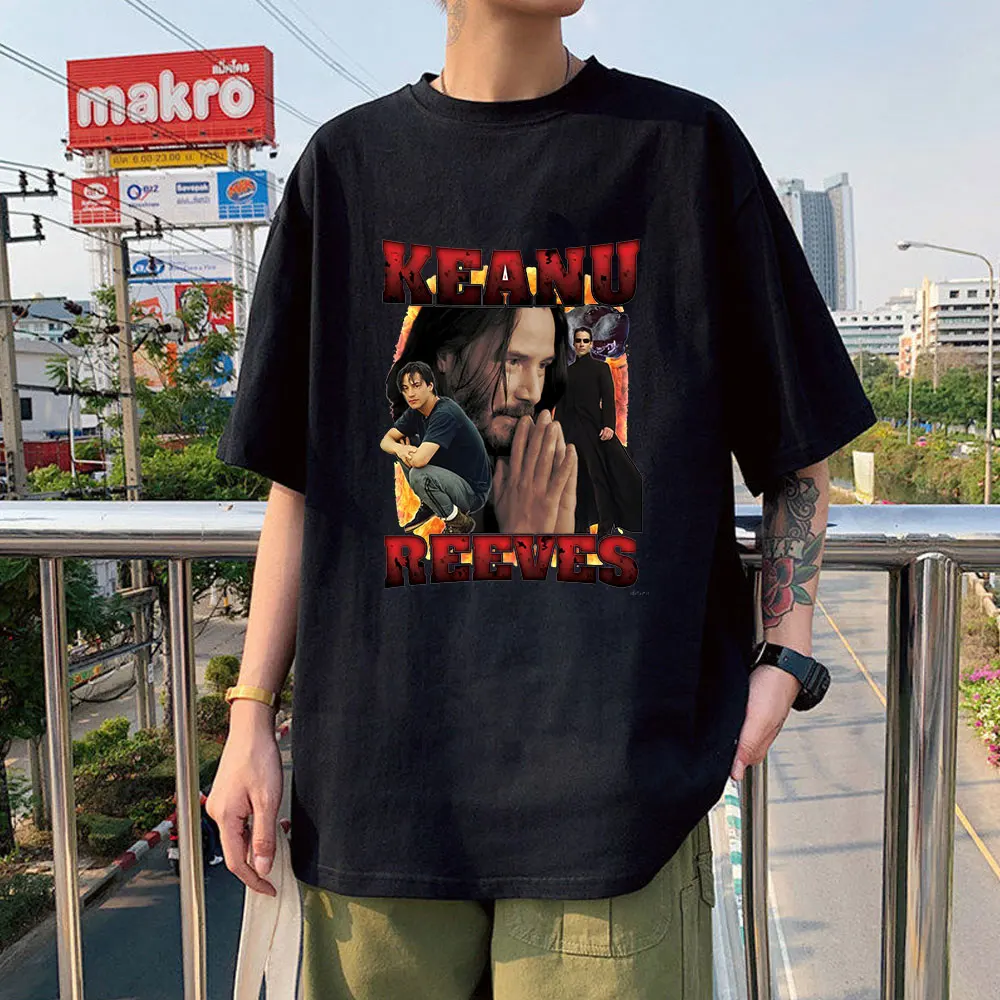 Keanu Reeves Be Kind To Animals or I'll Kill You summer T Shirt Black Cotton Men Cool Casual T Shirt Men Unisex New Fashion Tops
Keanu Reeves Be Kind To Animals or I'll Kill You summer T Shirt Black Cotton Men Cool Casual T Shirt Men Unisex New Fashion Tops