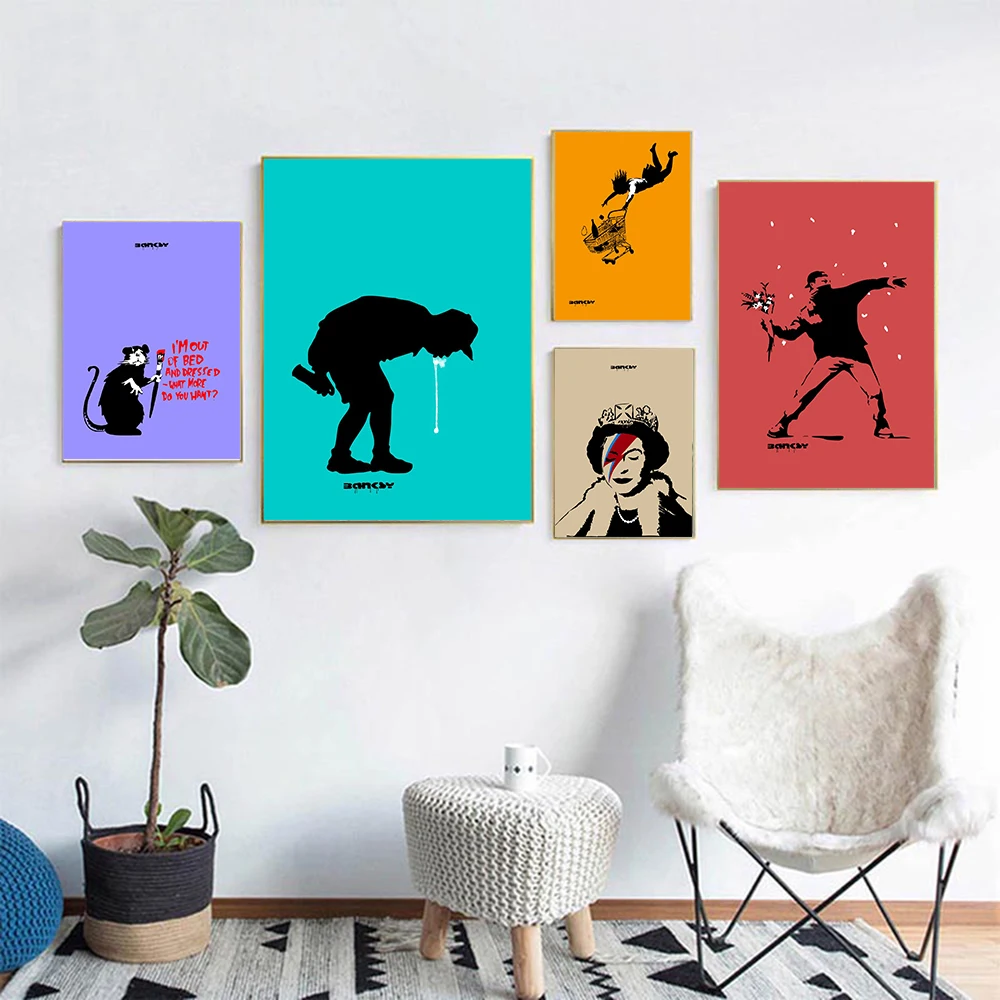 Graffiti Art Pictures Abstract Retro Wall Art Canvas Painting Nordic Posters and Prints Wall Pictures for Living Home Decoration
Graffiti Art Pictures Abstract Retro Wall Art Canvas Painting Nordic Posters and Prints Wall Pictures for Living Home Decoration