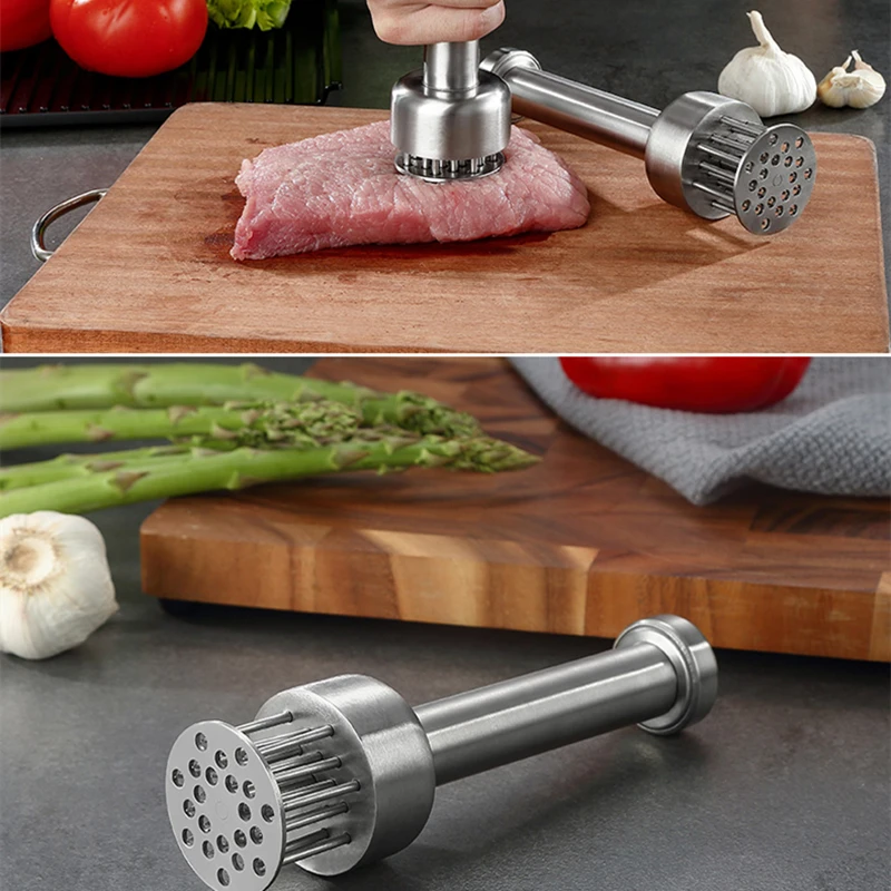Tenderizer мяса из нержавеющей стали, прочные 21 Ультра острые лезвия иглы, кухонные инструменты для готовки
Tenderizer мяса из нержавеющей стали, прочные 21 Ультра острые лезвия иглы, кухонные инструменты для готовки