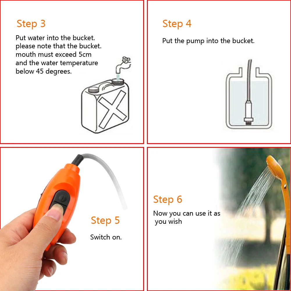 Car Washer Cleaning Tool Universal Outdoor Camping Travel Shower Portable Car Shower Car Washing DC 12V with Cigarette Lighter
Car Washer Cleaning Tool Universal Outdoor Camping Travel Shower Portable Car Shower Car Washing DC 12V with Cigarette Lighter