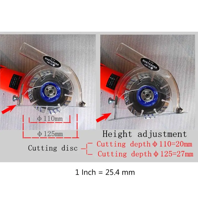 High Quality Clear Cutting Dust Shroud Grinding Cover For Angle Grinder & 3"/4"/5" Saw Blades
High Quality Clear Cutting Dust Shroud Grinding Cover For Angle Grinder & 3"/4"/5" Saw Blades