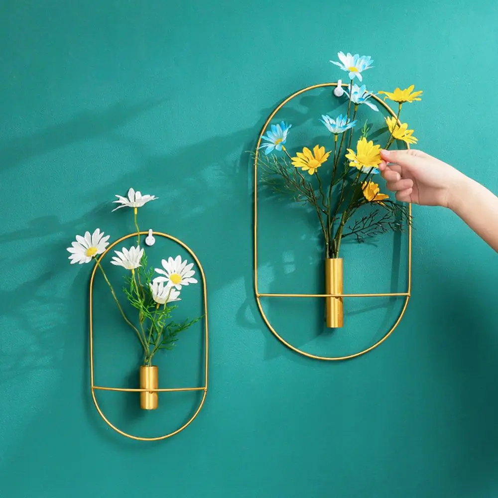 Nordic Geometric Flower Arrangement Golden Metal Decoration For Modern Home Small Vase Wall Hanging Wall Decoration
Nordic Geometric Flower Arrangement Golden Metal Decoration For Modern Home Small Vase Wall Hanging Wall Decoration