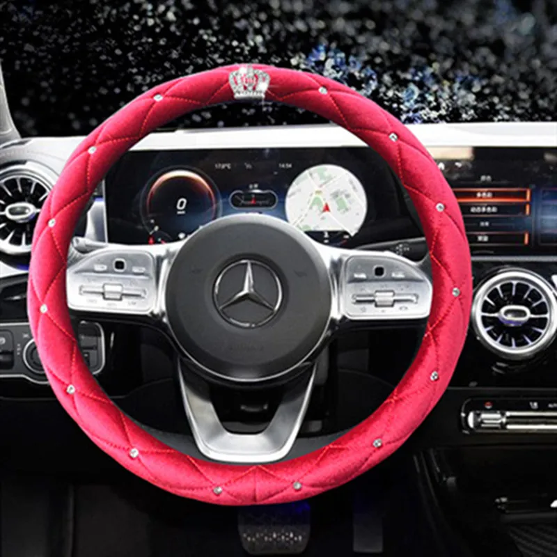 Colorful car interior winter plush steering wheel cover four seasons universal ladies men car handle cover
Colorful car interior winter plush steering wheel cover four seasons universal ladies men car handle cover
