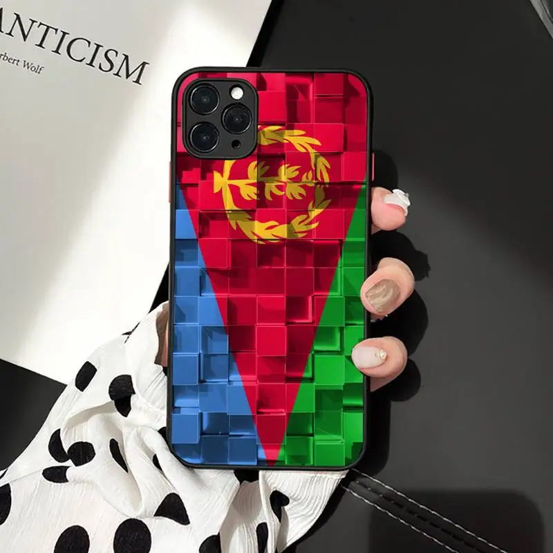 Eritrea National Flag pattern Phone Case matte transparent For iphone 7 8 11 12 plus mini x xs xr pro max cover
Eritrea National Flag pattern Phone Case matte transparent For iphone 7 8 11 12 plus mini x xs xr pro max cover