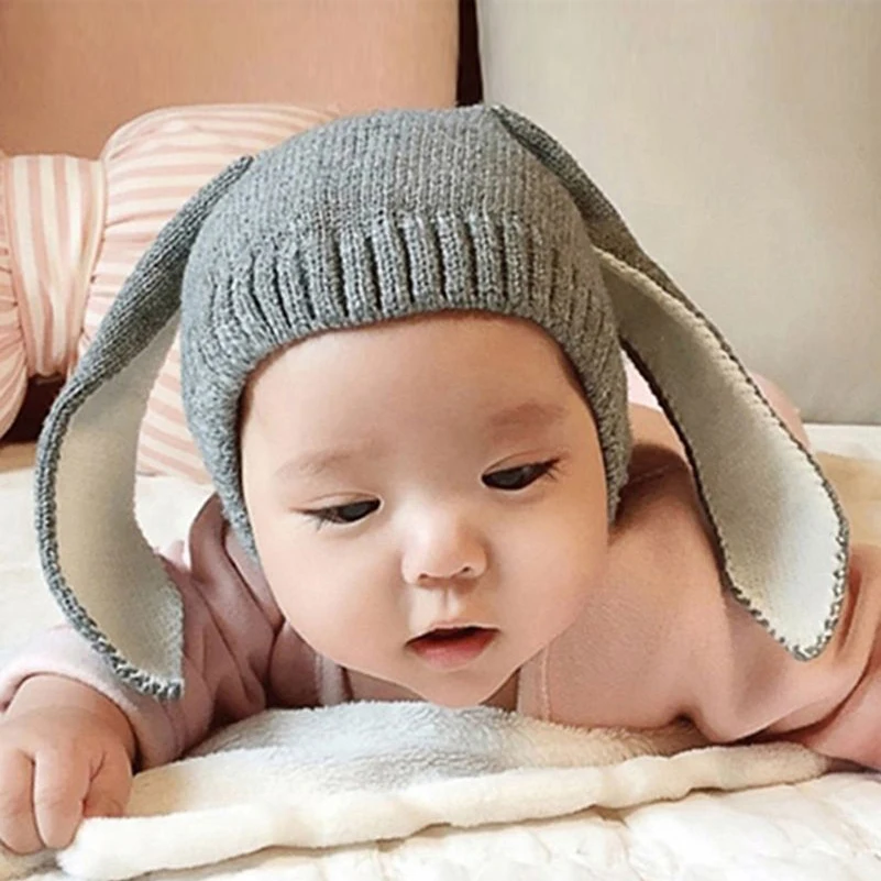 С заячьими ушками для маленьких Шапки мягкий теплый Шапки милые Дети вязаные шерстяные кролика Шапка-бини, шапки для детей обоего пола От 0 д... 
С заячьими ушками для маленьких Шапки мягкий теплый Шапки милые Дети вязаные шерстяные кролика Шапка-бини, шапки для детей обоего пола От 0 д...