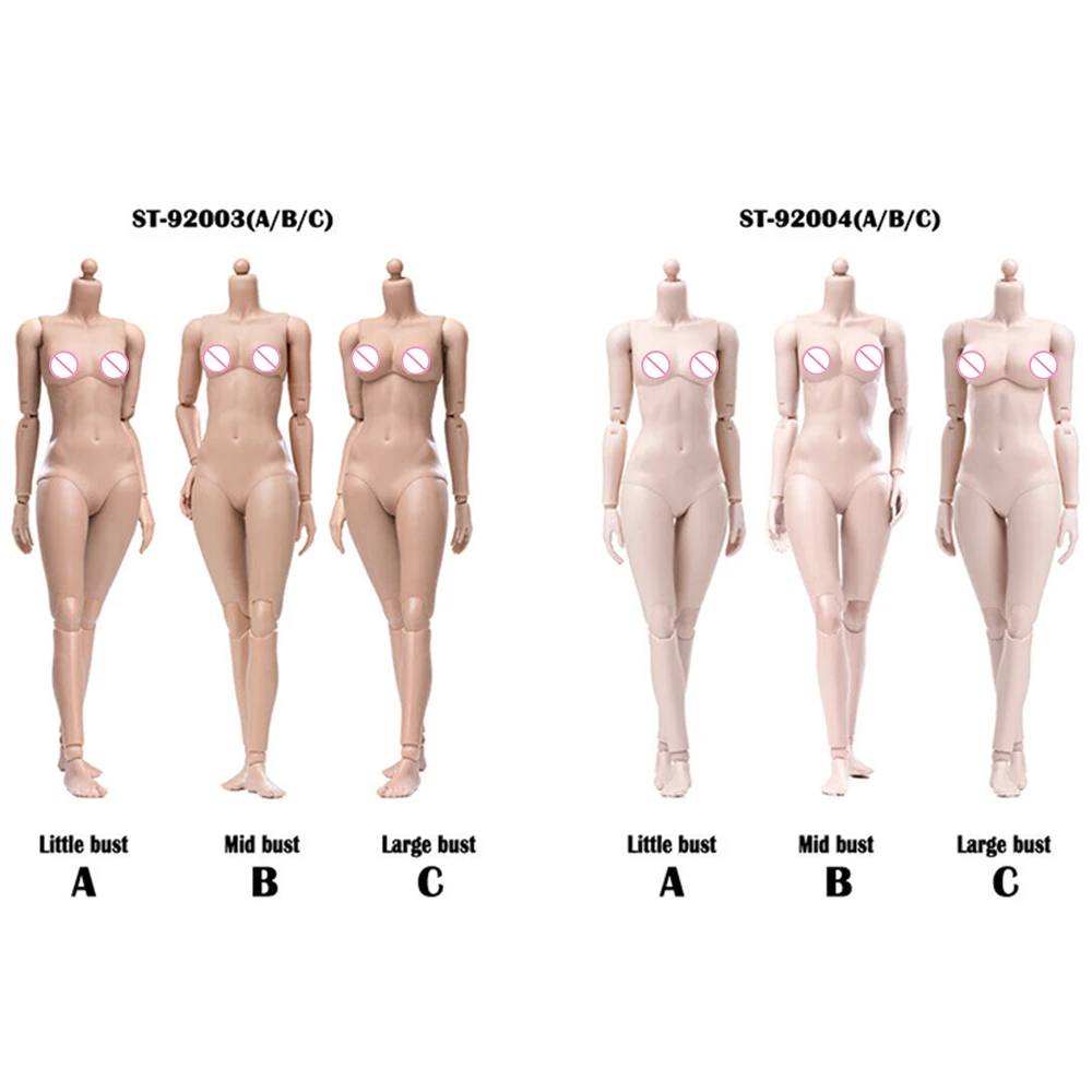 1/6 High-quality action figure Female body 92003/92004 Improved version Ultra-flexible body suntan/pale skin
1/6 High-quality action figure Female body 92003/92004 Improved version Ultra-flexible body suntan/pale skin